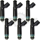 Set of 6 Rebuilt 1999 - 2004 Genuine Siemens OEM 04854181 4.0L Fuel Injectors