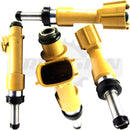 Set of 4 Rebuilt 2008-2017 Genuine OEM Toyota Scion 23250-0T020 23209-01020 Denso 195500-1300 2ZR-FE 1.8L DOHC I4 Fuel Injectors
