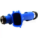 Electrical connector view of Toyota 23250-0D050 fuel injector for plug compatibility check