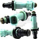 Set of 6 Rebuilt 1998-2005 Genuine Toyota Lexus 23250-46090 Denso 195500-3320 3.0L V6 2JZ-GE Fuel Injectors