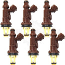 Set of 6 Rebuilt 1999-2004 Genuine OEM Toyota 23250-62040 23209-62040 3.4L 5VZ-FE DOHC V6 Fuel Injectors