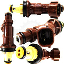 Set of 6 Rebuilt 1999-2004 Genuine OEM Toyota 23250-62040 23209-62040 3.4L 5VZ-FE DOHC V6 Fuel Injectors