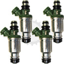 Set of 4 Rebuilt 1992-2000 Genuine OEM Toyota 23209-74100 Denso 23250-74100 195500-5580 2.0L 2.2L Fuel Injectors