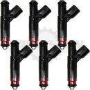 Set of 6 Rebuilt 2000-2005 Genuine OEM Ford Taurus Sable YF1Z-9F593-FA Siemens YF1E-F4A F4B F4C 3.0L Non-Flex V6 OHV Fuel Injectors CM-4945