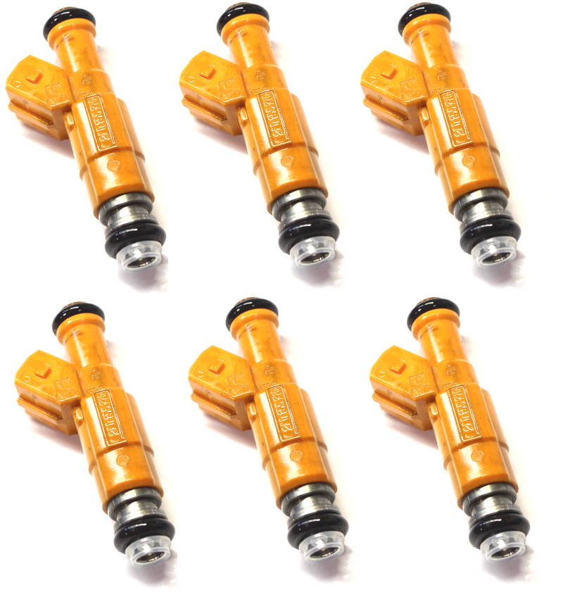 Bosch 3rd Gen Upgrade Fuel Injectors for 97-98 Ford 4.0L OHV Vin X w/ 0280155735