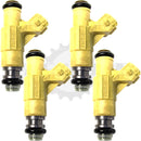 Set of 4 Rebuilt Genuine Ford F6CE-A5A Bosch 0280155705 1997-2002 2.0L SOHC I4 Fuel Injectors VIN P California Emissions