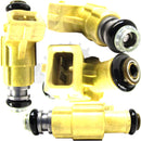 Set of 4 Rebuilt Genuine Ford F6CE-A5A Bosch 0280155705 1997-2002 2.0L SOHC I4 Fuel Injectors VIN P California Emissions