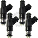 Set of 4 Rebuilt 1996-1997 Genuine Mopar RL6694741AB 04669471AB Bosch 0280155740 2.0L ECB Fuel Injectors