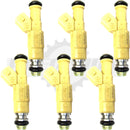 Set of 6 Rebuilt 1998-2000 Genuine Ford F73E-B5A F7RZ-9F593-BA Bosch 0280155771 2.5L DOHC V6 Fuel Injectors