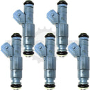 Set of 5 Rebuilt 1999-2006 Genuine Volvo 9186060 Bosch 0280155830 2.3L 2.5L I5 Turbo Fuel Injectors B5234T3