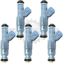 Set of 5 Rebuilt 1999-2006 Genuine Volvo 9186060 Bosch 0280155830 2.3L 2.5L I5 Turbo Fuel Injectors B5234T3