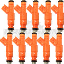 Set of 10 Genuine OEM Rebuilt 2000 - 2005 Ford Excursion Super Duty 6.8L Fuel Injectors XL2E-C5A 0280155917