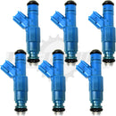 Set of 6 Rebuilt 2002 - 2003 Genuine OEM Bosch 0280155972 53031099 Jeep Dodge 3.7L Fuel Injectors
