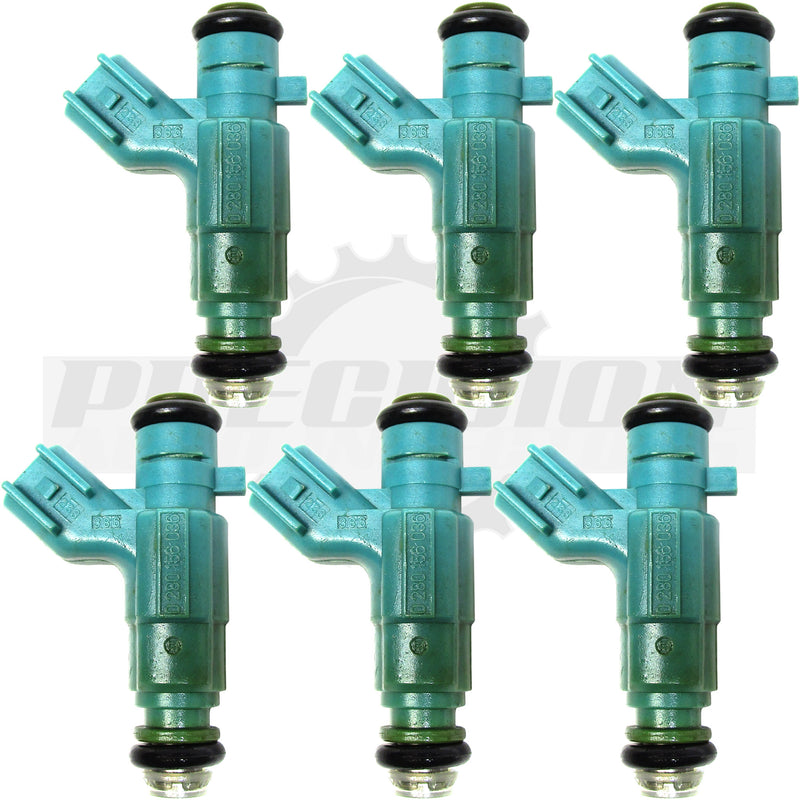 Set of 6 Rebuilt 2001-2003 Genuine OEM Dodge Chrysler 04591756AB RL591756AB Bosch 0280156036 2.7L V6 DOHC Fuel Injectors