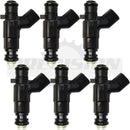 Set of 6 Rebuilt 2004-2008 Genuine OEM Buick Cadillac 12571159 Bosch 0280156131 3.6L V6 DOHC Fuel Injectors