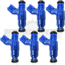 Set of 6 Rebuilt 2004 Genuine OEM Chrysler Pacifica RL861615AA 04861615AA Bosch 0280156135 3.5L V6 SOHC Fuel Injectors