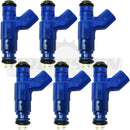 Set of 6 Rebuilt 2004 Genuine OEM Chrysler Pacifica RL861615AA 04861615AA Bosch 0280156135 3.5L V6 SOHC Fuel Injectors