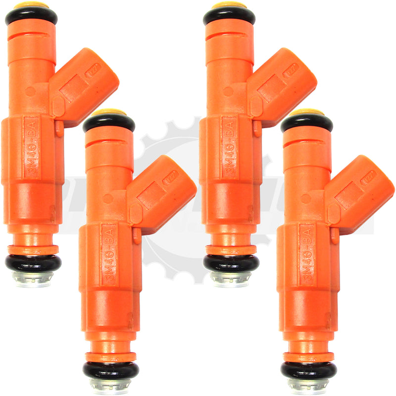 Set of 4 Rebuilt 2003-2004 Genuine OEM Mazda 6 L309-13-250A 3M4G-9F593-BA Bosch 0280156156 2.3L DOHC Fuel Injectors