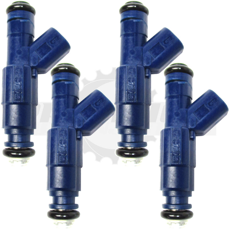 Set of 4 Rebuilt 2005-2008 Genuine OEM Ford Mercury Mazda L363-13-250 3M6G-BA 3M6Z-9F593-BA Bosch 0280156162 2.0L 2.3L DOHC Fuel Injectors