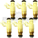 Set of 6 Rebuilt 2004 Genuine OEM Ford Mercury 4L2E-E1A 4L2Z-9F593-EA Bosch 0280156184 4.0L V6 SOHC Gas Fuel Injectors CM5100