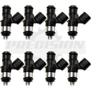 Set of 8 Rebuilt 2005-2009 Genuine GM 12580579 Bosch 0280158077 5.3L V8 LS4 Fuel Injectors ACDelco 217-2255