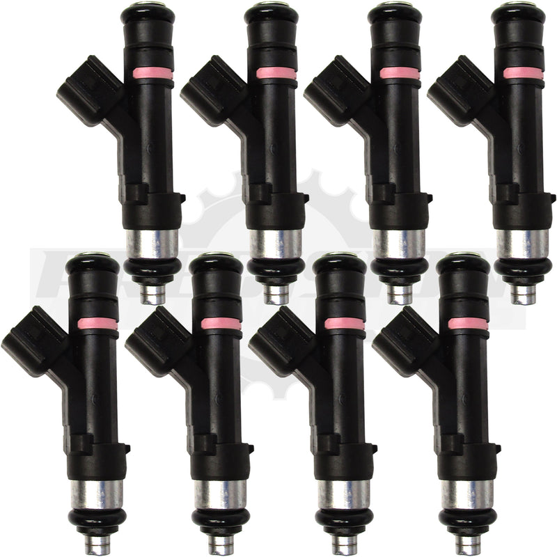 Set of 8 Rebuilt 2007-2008 Genuine Ford 7L1E-BB 7L1Z-9F593-B Bosch 0280158140 5.4L V8 Triton Fuel Injectors CM-5145