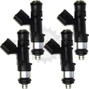 Set of 4 Rebuilt 2012-2019 Genuine Ford Fiesta AE8E-BA AE8E-9F593-BA Bosch 0280158284 1.6L DOHC I4 Fuel Injectors CM-5207