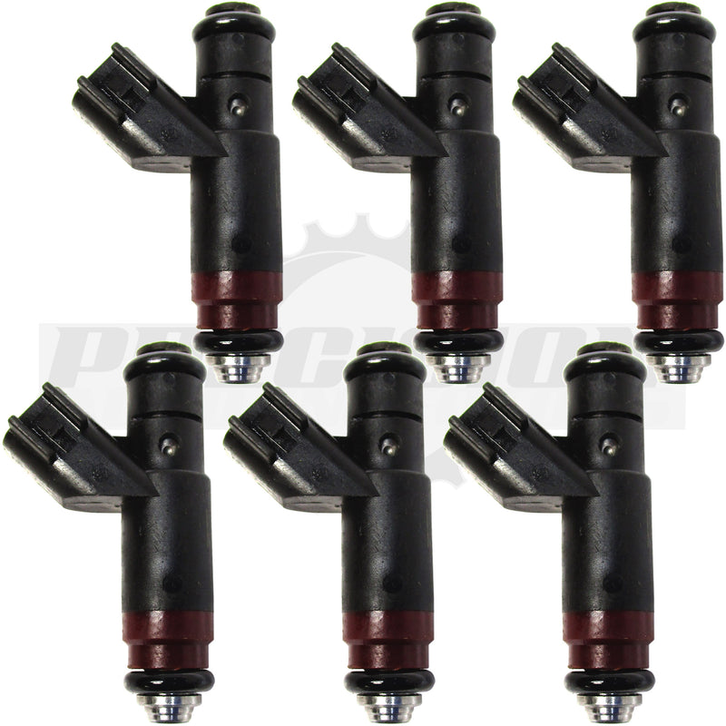 Set 6 Rebuilt 1998-1999 Genuine Mopar Siemens 04591306AB 2.7L Intrepid Concorde Fuel Injectors