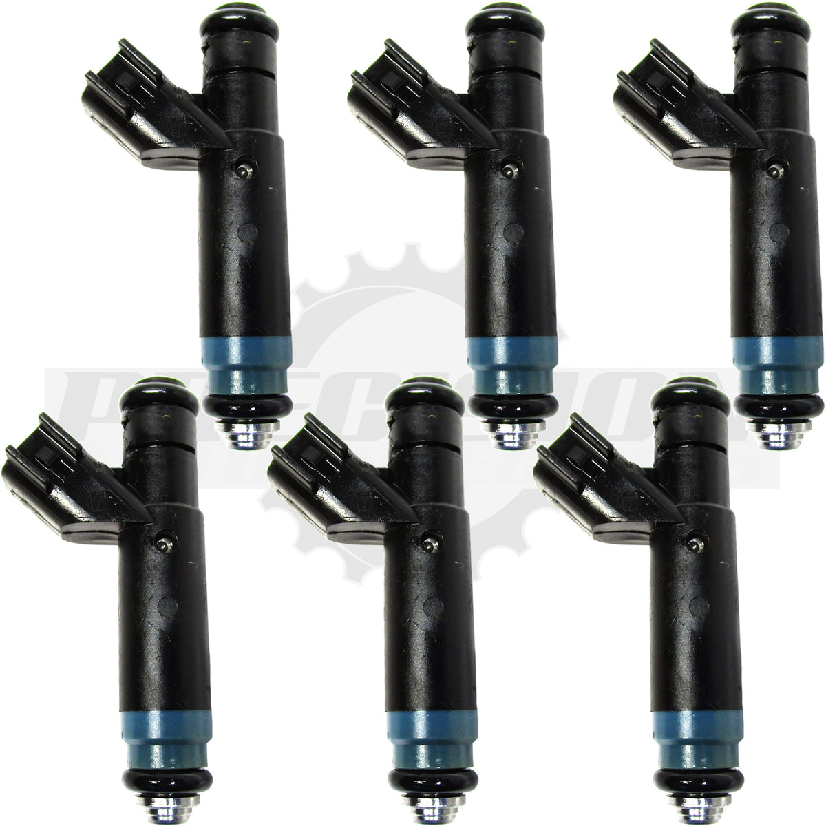 よし Set of 6 Rebuilt 1999 - 2004 Genuine Siemens OEM 04854181 4.0L Fuel In