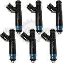 Set of 6 Rebuilt 1999 - 2004 Genuine Siemens OEM 04854181 4.0L Fuel Injectors