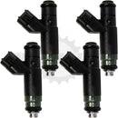 Set of 4 Rebuilt 2004-2010 Genuine Mopar RL891573AB Siemens 04891573AB 2.0L 2.4L I4 Fuel Injectors