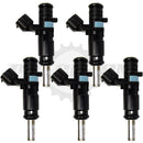 Set of 5 Rebuilt 2007 - 2014 Genuine OEM Volkwagen Siemens 07K906031C 2.5L VW Fuel Injectors