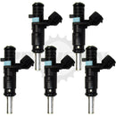 Set of 5 Rebuilt 2007 - 2014 Genuine OEM Volkwagen Siemens 07K906031C 2.5L VW Fuel Injectors