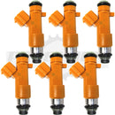 Set of 6 Rebuilt 2008-2019 Genuine OEM Nissan Infiniti 16600-EY00A Denso 195500-0950 3.7L V6 Fuel Injectors