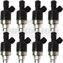 Set of 8 Rebuilt 1993-1994 Genuine Rochester GM 17091520 Cadillac 4.6L V8 DOHC Fuel Injectors