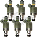 Set of 6 Rebuilt 1989-1993 Genuine Rochester 17103509 GM Cadillac 3.4L DOHC Fuel Injectors