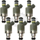 Set of 6 Rebuilt 1989-1993 Genuine Rochester 17103509 GM Cadillac 3.4L DOHC Fuel Injectors