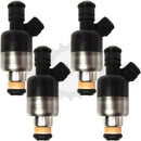 Set of 4 Rebuilt 1993-1994 Genuine Rochester 17106121 GM Saturn 1.9L DOHC Fuel Injectors