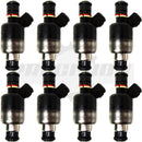 Set of 8 Rebuilt 1993-1995 Genuine GM Rochester 17106772 17089166 Cadillac 4.9L Fuel Injectors
