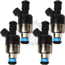 Set of 4 Rebuilt Genuine GM 17121646 Multec 25176913 1996-2001 Saturn L24 1.9L SOHC Fuel Injectors