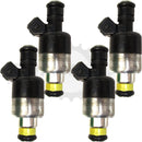 Set of 4 Rebuilt Genuine GM Isuzu 17122106 Rochester 1997-2000 2.2L Fuel Injectors