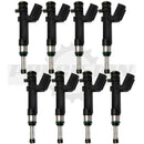 Rebuilt OEM Fuel Injectors 16600-1KT0A | 195500-0010 Nissan Versa 1.6L HR16DE (Set of 8)