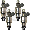 Rebuilt OEM Fuel Injectors JF07-13-250 | 195500-2040 Mazda Kia Daihatsu 1.6L 1.8L (Set of 4)