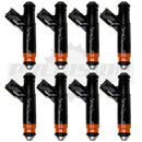Set of 8 Rebuilt 2002-2003 Genuine OEM Ford Mercury 1L2Z-9F593-DA Siemens 1L2E-D4A 4.6L SOHC V8 Explorer Mountaineer Fuel Injectors CM-5036