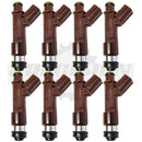 Set of 8 Rebuilt 2005-2009 Genuine Toyota Lexus 23209-0F020 23250-50060 Denso 297500-0130 4.7L 2UZ-FE VVTi V8 DOHC Fuel Injectors