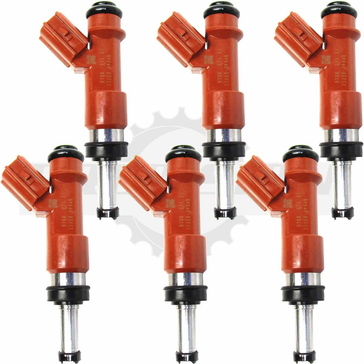 K 6 Denso Fuel Injectors Remanufactured For Toyota Lexus Avalon