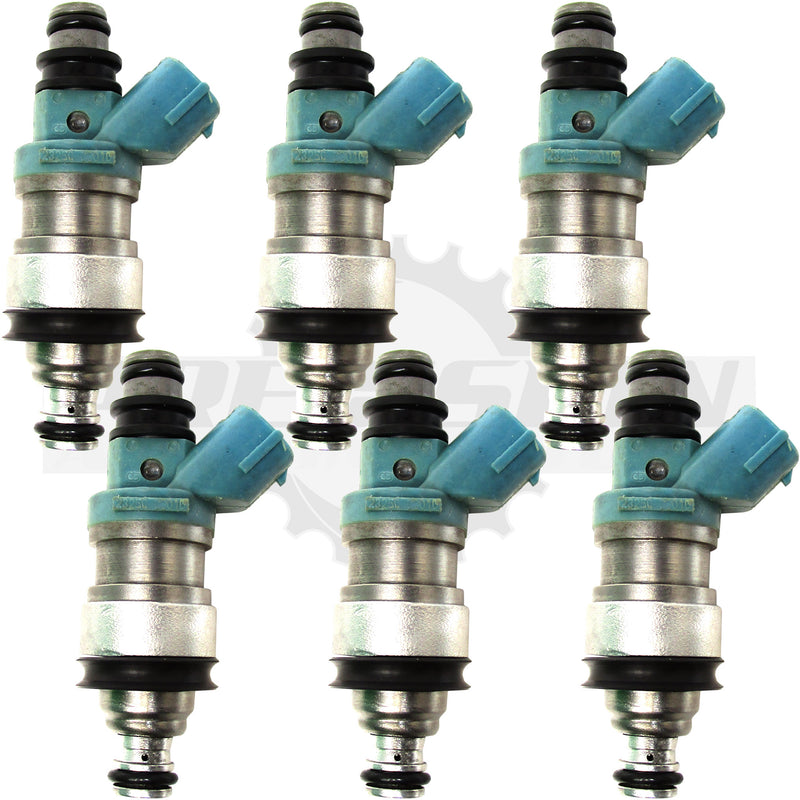 Set of 6 Rebuilt 1994-2002 Genuine OEM Toyota Lexus 23250-20010 23209-20010 Denso 3.0L DOHC 1MZ-FE V6 Fuel Injectors