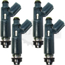Set of 4 Rebuilt 1998-1999 Genuine OEM Toyota Chevy 1ZZ-FE 23250-22010 23209-0D010 Denso 195500-3050 1.8L DOHC I4 Fuel Injectors