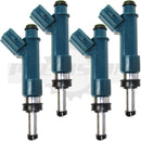 Set of 4 Rebuilt 2010-2017 Genuine OEM Toyota Lexus 23250-37020 23209-37021 Denso 195500-1580 1.8L 2ZR-FXE DOHC I4 Hybrid Fuel Injectors