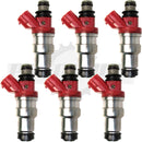 Rebuilt OEM Fuel Injectors 23250-62020 | 2VZ-FE Denso Toyota Lexus 2.5L V6 (Set of 6)